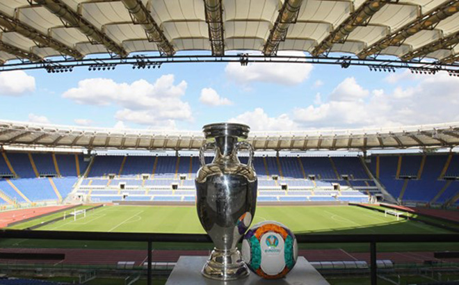 Cúp vô địch Euro đặt tại sân vận động Stadio Olimpico ở Rome.