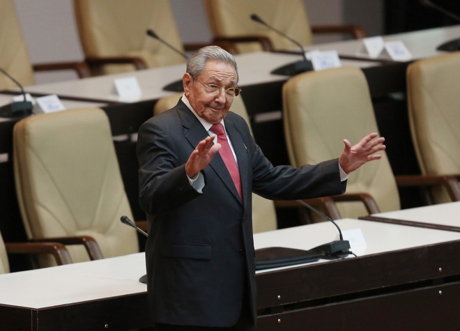 Bí thư thứ nhất đảng Cộng sản Cuba Raul castro.