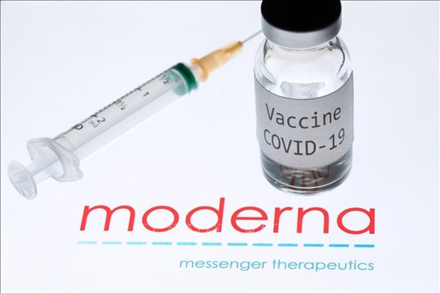 Vaccine phòng COVID-19 của hãng dược phẩm Moderna.