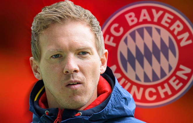 Julian Nagelsmann trở thành HLV của Bayern Munich.