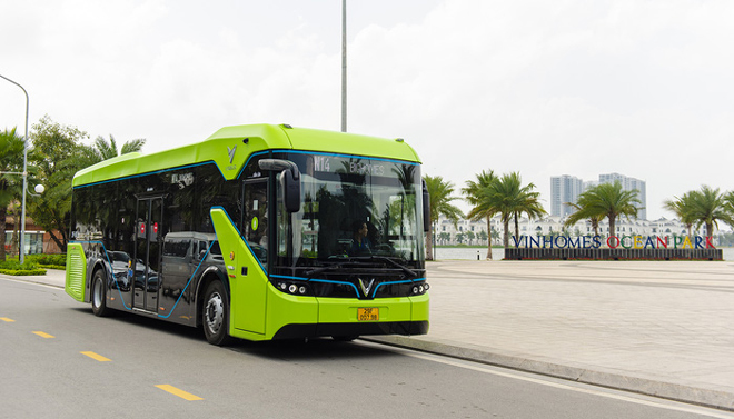 VinBus là mẫu xe buýt điện thông minh do VinFast sản xuất và lắp ráp tại Hải Phòng.