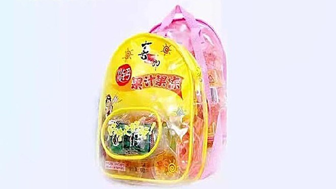 Thạch sữa trái cây (XZL Milk Fruit Jelly School Bags). Ảnh minh hoạ