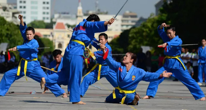 Vovinam dự kiến được đưa vào trình diễn để giới thiệu cho bạn bè quốc tế biết thêm về tinh hoa võ Việt
