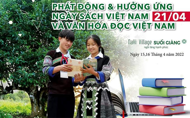 Tuổi trẻ xã Suối Giàng, huyện Văn Chấn hưởng ứng Ngày sách và văn hóa đọc Việt Nam.