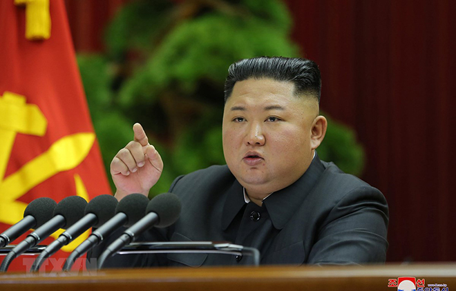 Nhà lãnh đạo Triều Tiên Kim Jong-un.