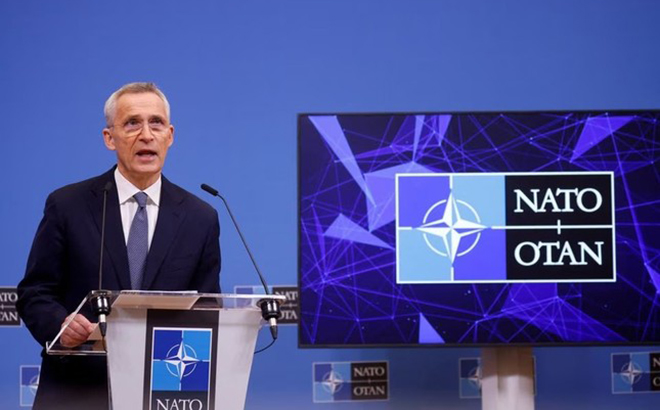 Tổng thư ký NATO Jens Stoltenberg.