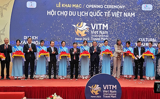 Khai mạc Hội chợ Du lịch quốc tế VITM Hà Nội 2023.