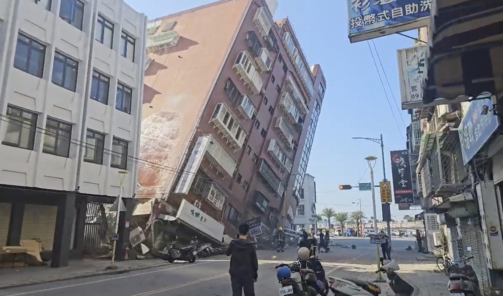 Động đất ở Đài Loan, Trung Quốc sáng ngày 3/4.