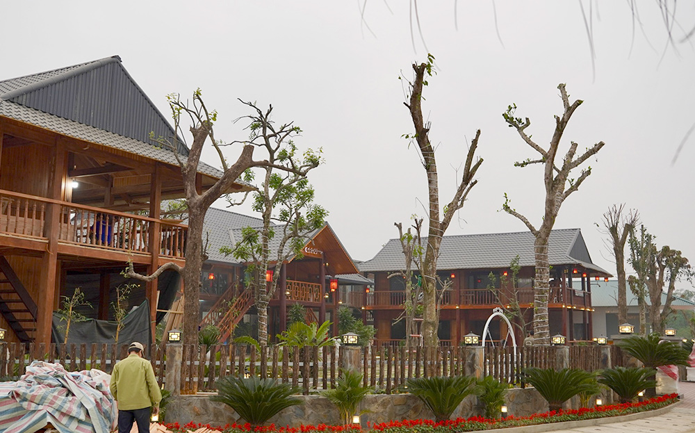Mô hình du lịch cộng đồng của anh Đỗ Văn Tuyên tại thôn Đồng Tâm, xã Phúc An.