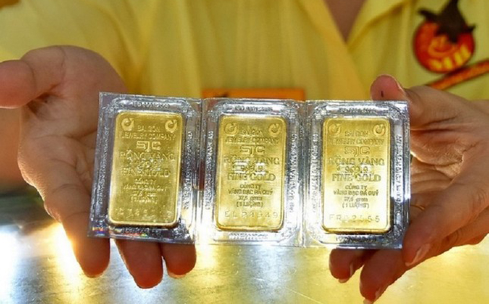Giá vàng SJC tăng 500.000 đồng/lượng, lên mức 81,6 triệu đồng/lượng.(Ảnh: SJC).