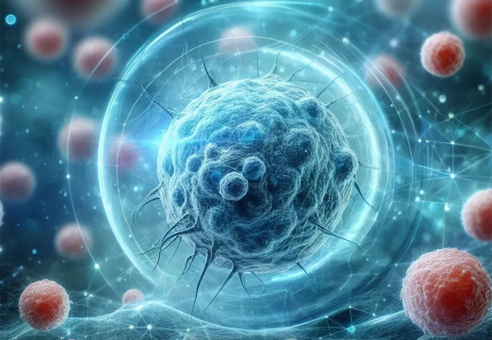 Tế bào ung thư - Ảnh đồ họa AI