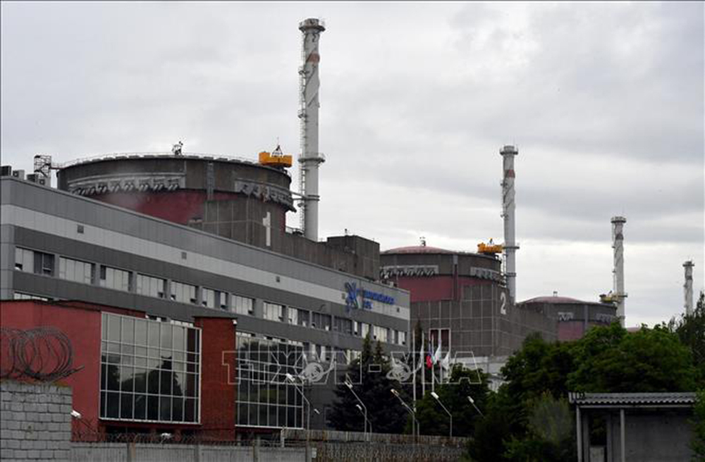 Nhà máy điện hạt nhân Zaporizhzhia ở miền nam Ukraine. Ảnh tư liệu