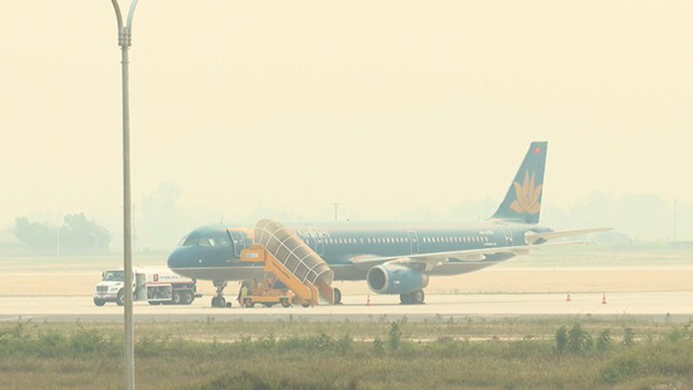 Nhiều chuyến bay đến sân bay Điện Biên bị hủy, hoãn trong mấy ngày qua.