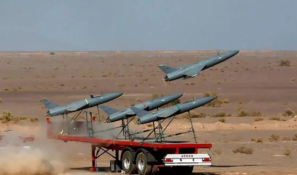 UAV của Iran. (Ảnh: Reuters)
