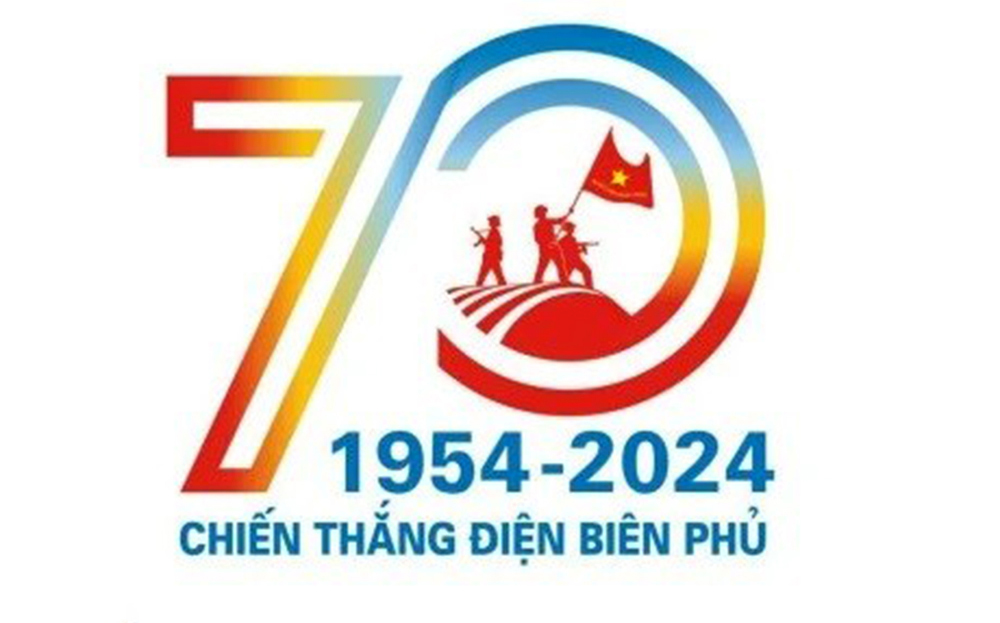 Logo tuyên truyền kỷ niệm 70 năm Chiến thắng Điện Biên Phủ.