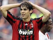 Ông chủ câu lạc bộ AC Milan có ý định bán Quả bóng vàng 2007 Kaka.