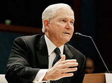 Bộ trưởng Quốc phòng Mỹ Robert Gates.
