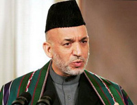 Đương kim Tổng thống Afghanistan Hamid Karzai.