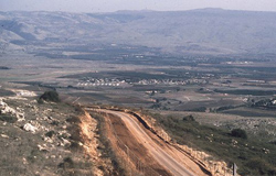 Ngôi làng Houla, nơi Israel khẳng định Lebanon đã bắn quả tên lửa nhằm vào nước này.