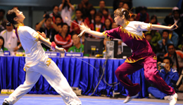 Wushu tiếp tục thi đấu tốt trong ngày 14/12.