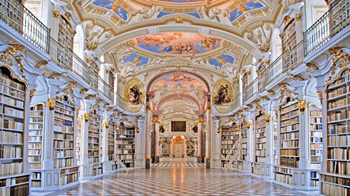 Thư viện của tu viện Admont (Áo).