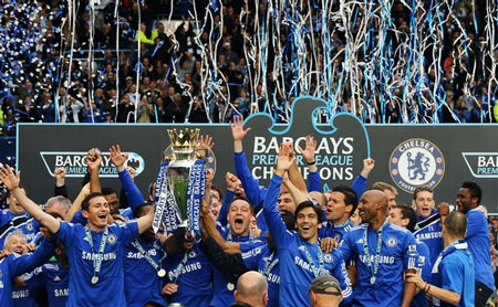 Nhà tân vô địch Premier League, Chelsea