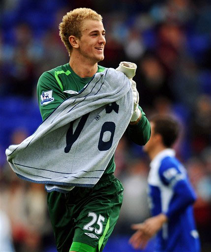 Thủ môn Joe Hart (Birmingham).

