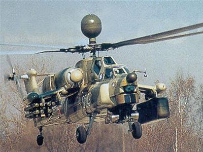 Máy bay trực thăng tấn công Mi-28 Havoc của quân đội Nga.