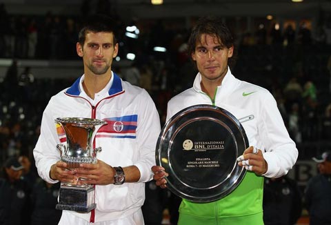 Nadal thêm một lần ôm hận trước Djokovic.