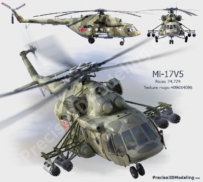 Mi-17V5 được Mỹ đặt mua dùng cho sứ mệnh ở Afghanistan.