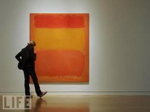 Bức tranh sơn dầu “Orange, Red, Yellow” của Mark Rothko.