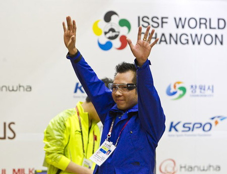 Xạ thủ Hoàng Xuân Vinh là một trong những niềm hy vọng vàng lớn nhất của TTVN tại Asiad 2014.