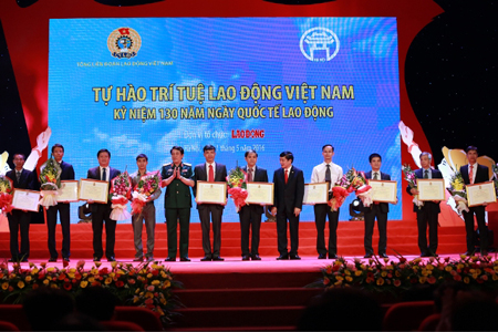 Các sản phẩm nhận giải thưởng “Tự hào Trí tuệ Lao động Việt Nam