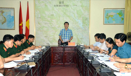 Đồng chí Nguyễn Chiến Thắng - Ủy viên Ban Thường vụ Tỉnh ủy, Phó Chủ tịch UBND tỉnh, Trưởng Tiểu ban kết luận giao nhiệm vụ cho các thành viên.
