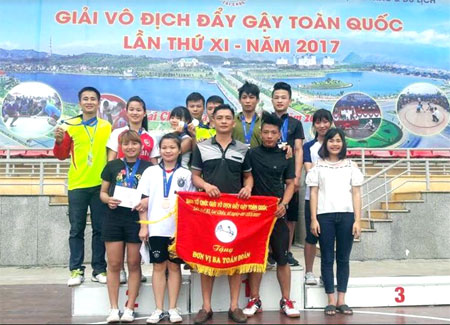 Đoàn vận động viên tỉnh Yên Bái giành giải ba toàn đoàn
