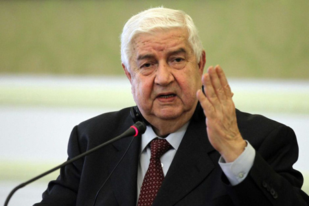 Ngoại trưởng Syria Walid Muallem.