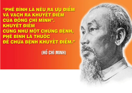 Sinh thời Chủ tịch Hồ Chí Minh rất quan tâm đến tự phê bình và phê bình trong Đảng. (Ảnh minh họa)