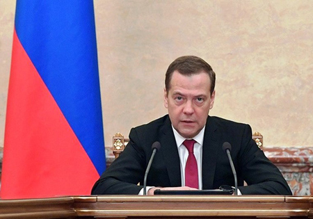 Quyền Thủ tướng Nga Dmitry Medvedev.