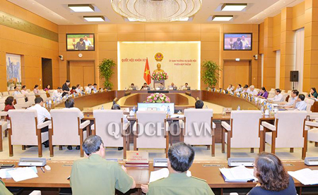 Ngày 16-5, phiên họp thứ 24 của Ủy ban Thường vụ Quốc hội đã bế mạc.