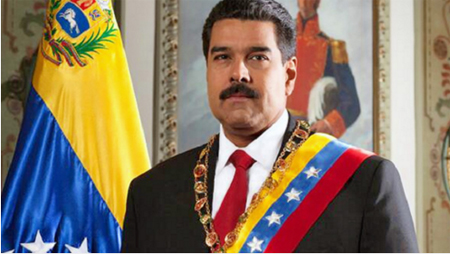 Tổng thống Venezuela Nicolas Maduro.
