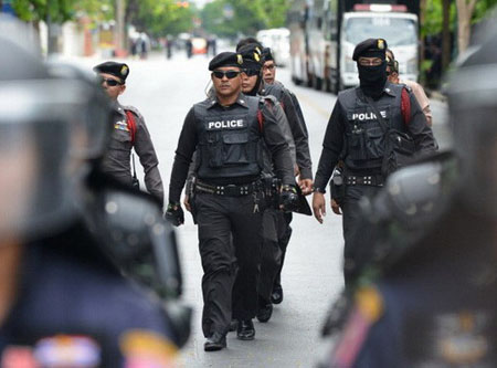 Lực lượng cảnh sát Thái Lan.