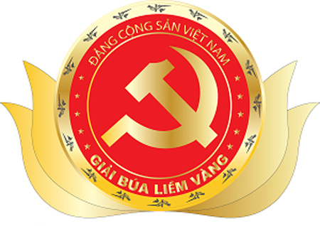 Logo Giải Búa niềm vàng 2018.