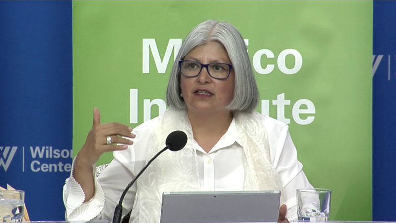 Bộ trưởng Kinh tế Mexico Graciela Marquez.