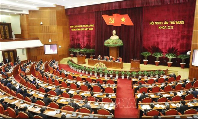 Hội nghị lần thứ 10 Ban Chấp hành Trung ương Đảng khóa XII khai mạc sáng 16/5 tại Thủ đô Hà Nội.