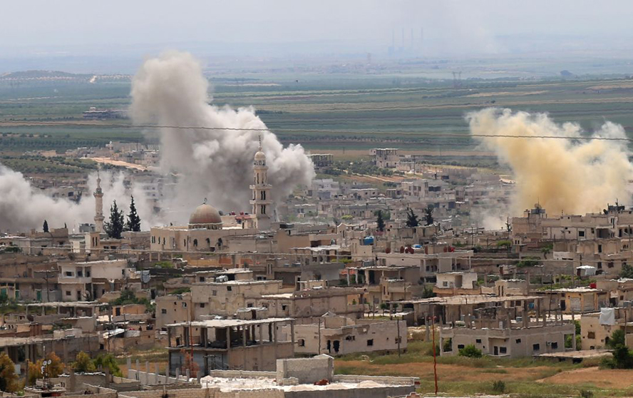 Các cuộc tấn công của quân đội Syria vào Idlib làm bùng phát căng thẳng tại khu vực.