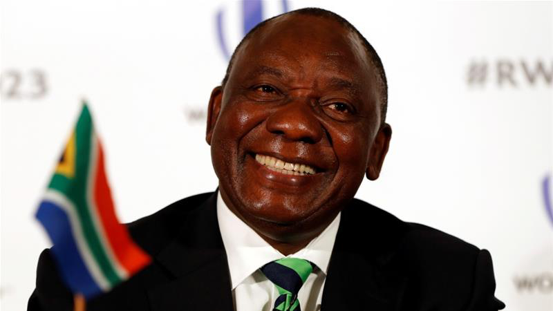 Ông Cyril Ramaphosa tái đắc cử Tổng thống Nam Phi.