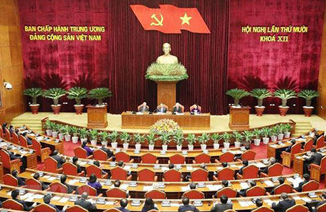 Tại Hội nghị Trung ương 10, Tổng Bí thư, Chủ tịch nước Nguyễn Phú Trọng chỉ đạo ban soạn thảo Văn kiện Đại hội XIII của Đảng phải đưa ra các dự báo, tầm nhìn dài hạn.