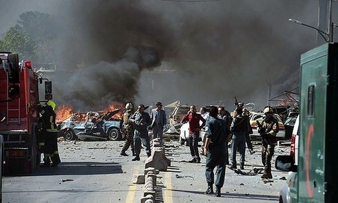 Một vụ đánh bom xe tại tỉnh Ghazni, miền Đông Afghanistan đã khiến nhiều người thương vong. Ảnh minh họa.