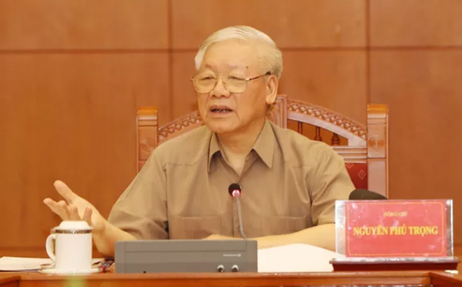 Sáng 26/5, Tổng Bí thư, Chủ tịch nước Nguyễn Phú Trọng chủ trì cuộc họp Thường trực Ban Chỉ đạo Trung ương về phòng, chống tham nhũng.