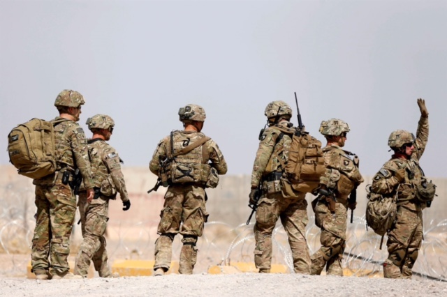 Binh sĩ Mỹ làm nhiệm vụ tại Afghanistan.